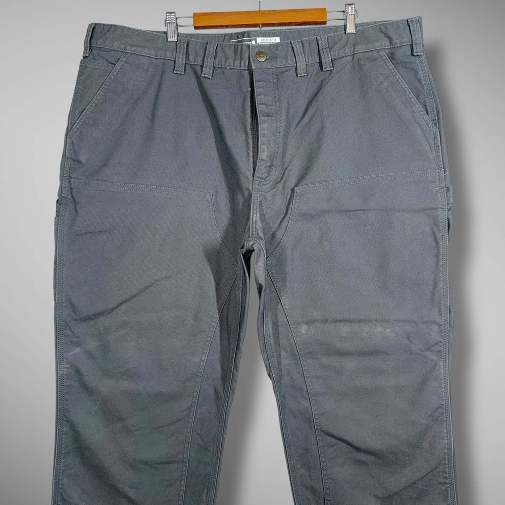 Carhartt‎ Rugged Flex Duck Double Knee Utility Work Pants Relaxed Fit Mens 46x32 - Picture 8 of 12
